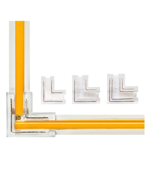 L Shape Corner COB LED Strip Light Connectors