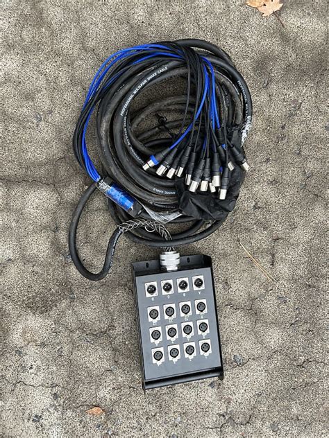 Harmony Audio HA SB1650 Pro Stage XLR Snake Cable 2021 Reverb