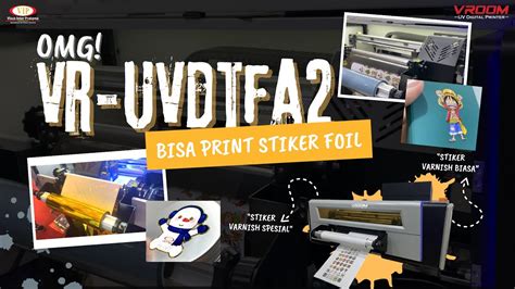 Satu Satunya Mesin Uv Dtf Yang Bisa Print Gold Foil Perbedaan Varnish