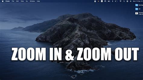 How To Zoom In And Zoom Out On Mac Youtube