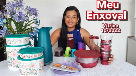 MEU ENXOVAL TUPPERWARE VITRINE 10 2022 Evellin Tupperware YouTube