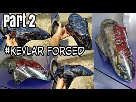 Belajar Pasang Carbon Kevlar Sendiri Kevlar Forged Part Youtube