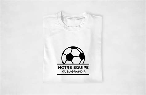 T Shirt Futur Papa Footballeur Annonce Grossesse Assortis Moi