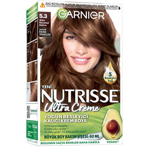 Garnier Nutrisse Ultra Creme Kal C Krem Boya No Alt N Karamel Kahve