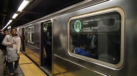 Mta New York City Subway Parkchester Bound R62a 6 Train Grand