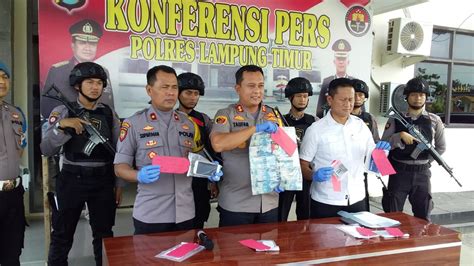 Oknum Staf Ahli DPR RI Terjaring OTT Polres Lamtim Perspektif Lampung