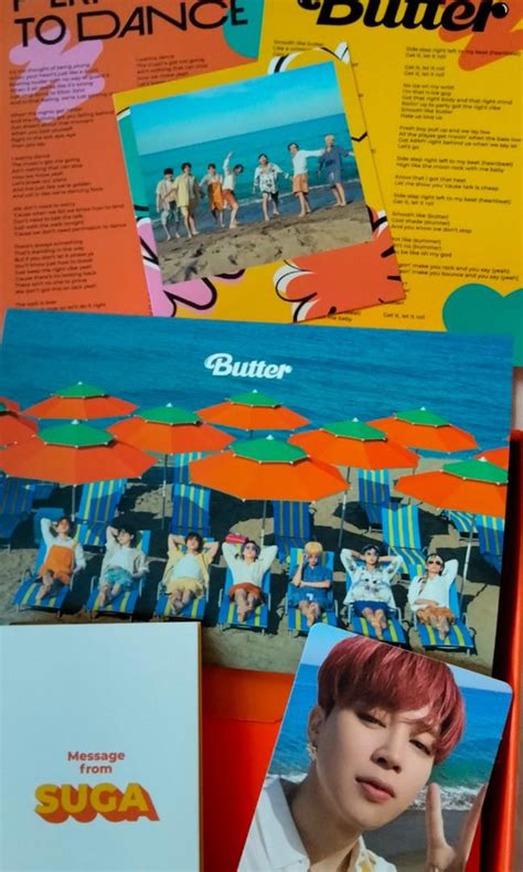 Bts Butter Album Peaches Version With Jimin Pc Hobbies Toys