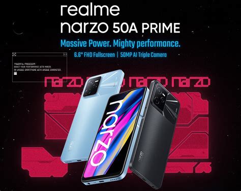 Realme Narzo A Prime With Fhd Display Unisoc T Soc Mp