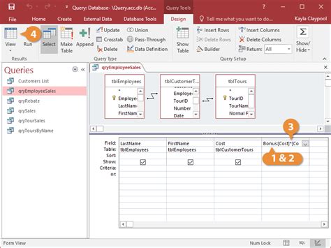 Create A Calculated Field Customguide