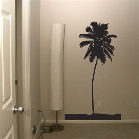 Ft Tall Palm Tree Vinyl Wall Decal By Wilsongraphics On Etsy