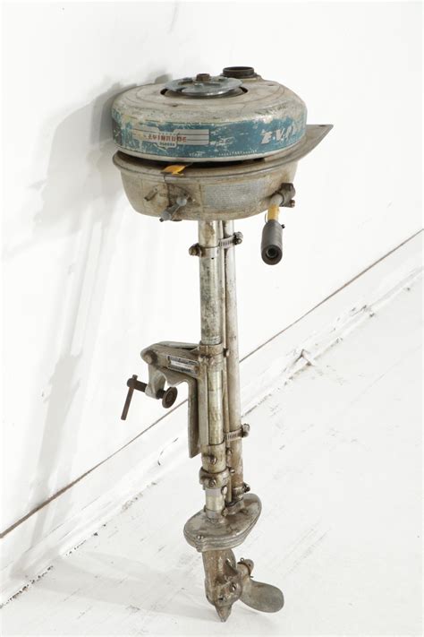 Evinrude Ranger Model 4407 11 Hp Outboard Motor Circa 1946 Ebth