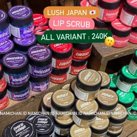 Jual Open Po April Lush Lip Scrub Handcarry Japan Shopee Indonesia