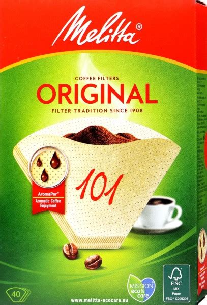 Melitta Filtert Ten Naturbraun Er Bie Dro