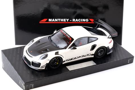 1 18 Minichamps Porsche 911 991 2 GT2 RS MR White Manthey Racing