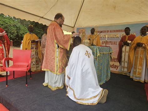 The Sacrament Of Baptism For 35 Catechumens In Ghana Au