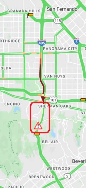 Caltrans District On Twitter Sepulveda Pass Sb I Before