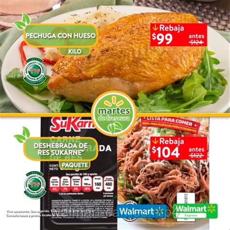 Folleto Martes De Frescura Walmart De Junio