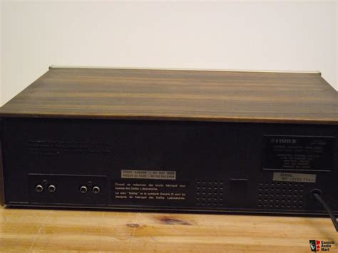 Fisher Cr Cassette Deck Three Heads Photo Canuck Audio Mart