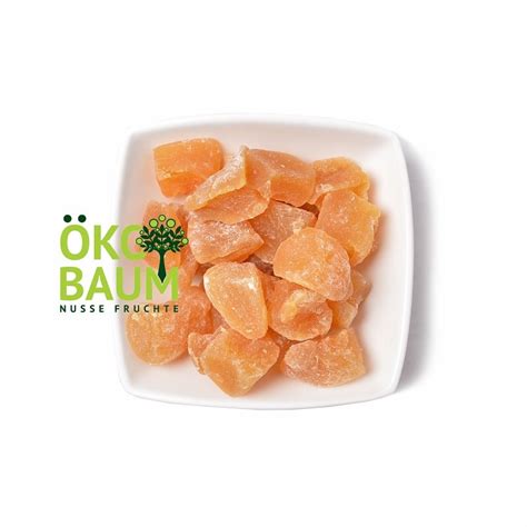 Имбирь засахаренный кусочками - ÖKO BAUM