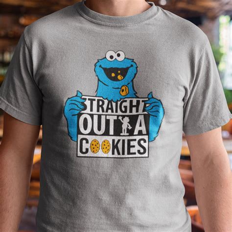 Straight Outta Cookies Unisex Softstyle T Shirt Etsy