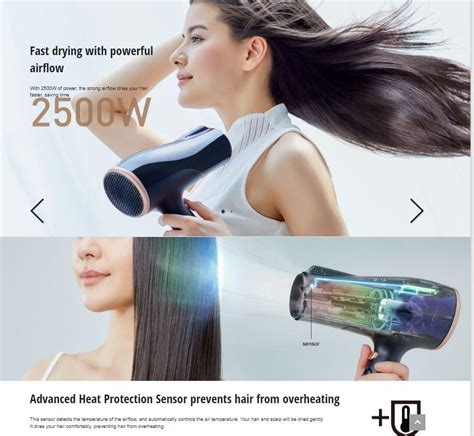 Panasonic Eh Ne W Powerful Ionity Hair Dryer Black Beauty