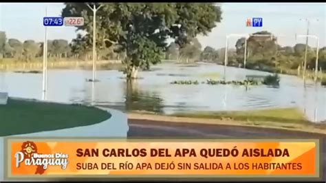 Npy Oficial On Twitter Distrito De San Carlos Queda Aislado Debido