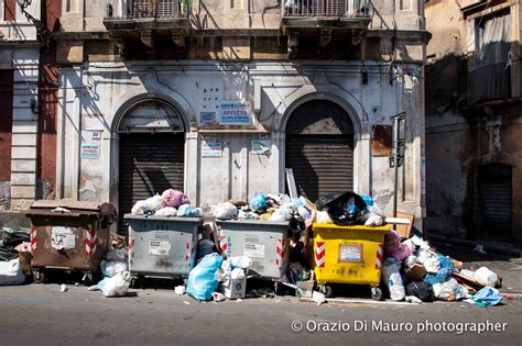 Catania Invasa Dalla Spazzatura FOTO Live Sicilia