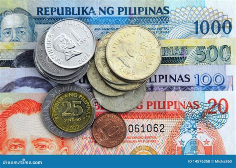 Philippines Money Stock Photo Image Of Philippinen Currency 14576358