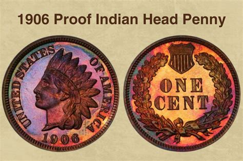 1906 Indian Head Penny Coin Value (Errors List & No Mint Mark Worth ...