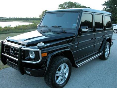 Find used 2009 Mercedes-Benz G-Class G550 G 550 5.5L 4Matic AWD Black ...