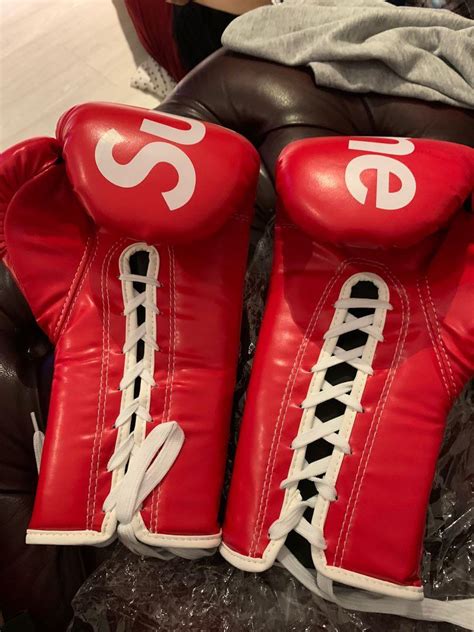 Supreme Everlast Boxing Gloves Sports Equipment Sports Games