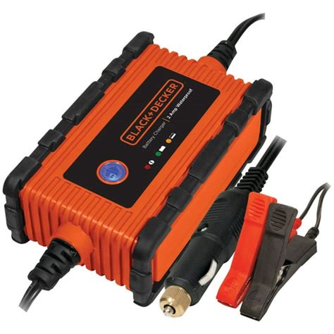 Black Decker 2 Amp Waterproof Battery Chargermaintainer Bc2wbd