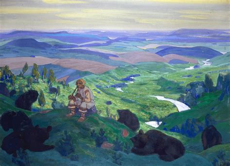 Nicholas Roerich Human Forefathers 1911 Nicholas Roerich St