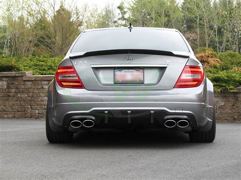 RW Carbon 2012 Mercedes Benz C63 AMG W204 Big Fin Carbon Fiber