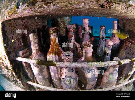 Sculptures At Cancun Underwater Museum Cancun Quintana Roo Yucatan