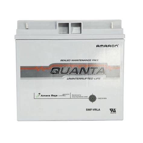 Amaron Quanta 12V 75Ah SMF VRLA Battery At Rs 7950 Amaron Quanta In