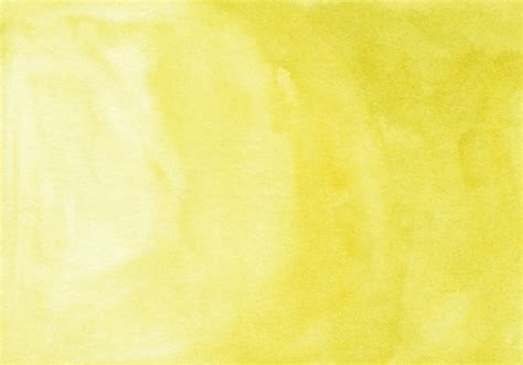 Premium Photo Watercolor Light Yellow Painting