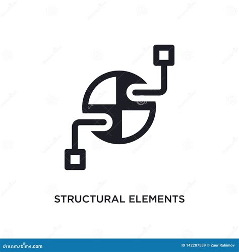 Structural Elements Isolated Icon Simple Element Illustration From