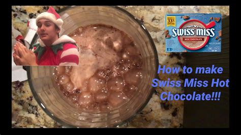 How To Make Swiss Miss Hot Chocolate Htm Youtube