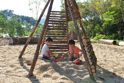 Nature Playgarden At Hortpark Sand And Gravel Take Shelter Nature