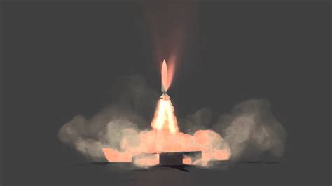 Blender Rocket Launch High Res Smoke Simulation Youtube