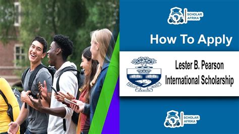 Lester B Pearson International Scholarship Program 2024 Youtube