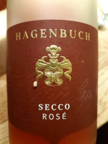 Hagenbuch Secco Rosé Vivino US