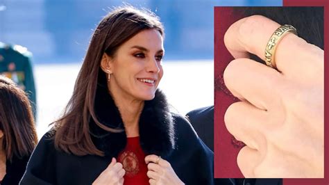 El Anillo Con Mensaje De La Reina Letizia