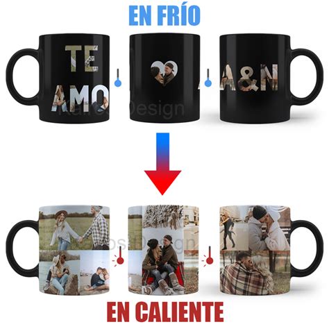 Taza mágica personalizada Modelo 2 Kairos Design