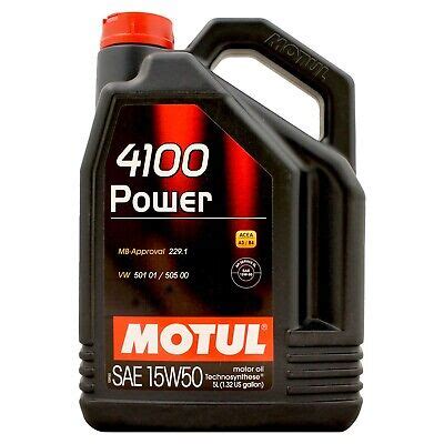 Motul Power W W Technosynthese Synthetic Car Engine Oil