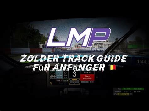 Zolder Track Guide für Anfänger Porsche 992 GT3R Assetto Corsa