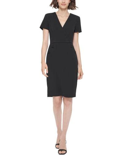 V Neck Sheath Dresses For Women Up To 83 Off Lyst