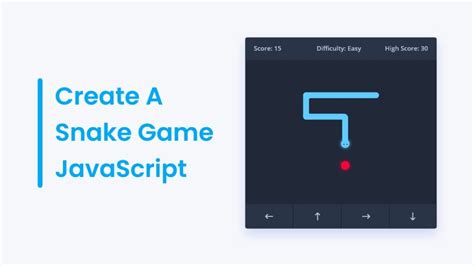 How To Create A Snake Game In HTML CSS JavaScript