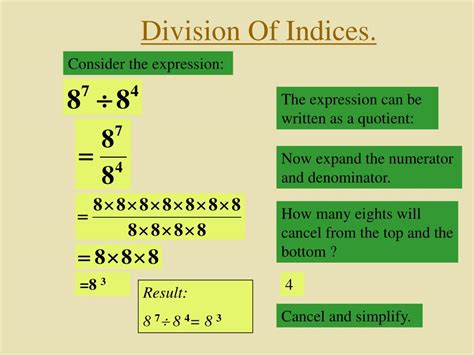 Ppt The Rules Of Indices Powerpoint Presentation Free Download Id